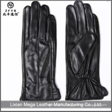 2016 hot selling Long Woman Leather Gloves